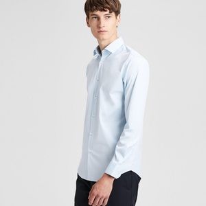 Theory Stretch Cotton Slim-Fit Dress Shirt